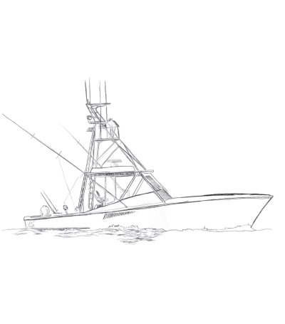 Marlin Fishing Boat: Over 3,088 Royalty-Free Licensable Stock Illustrations  & Drawings